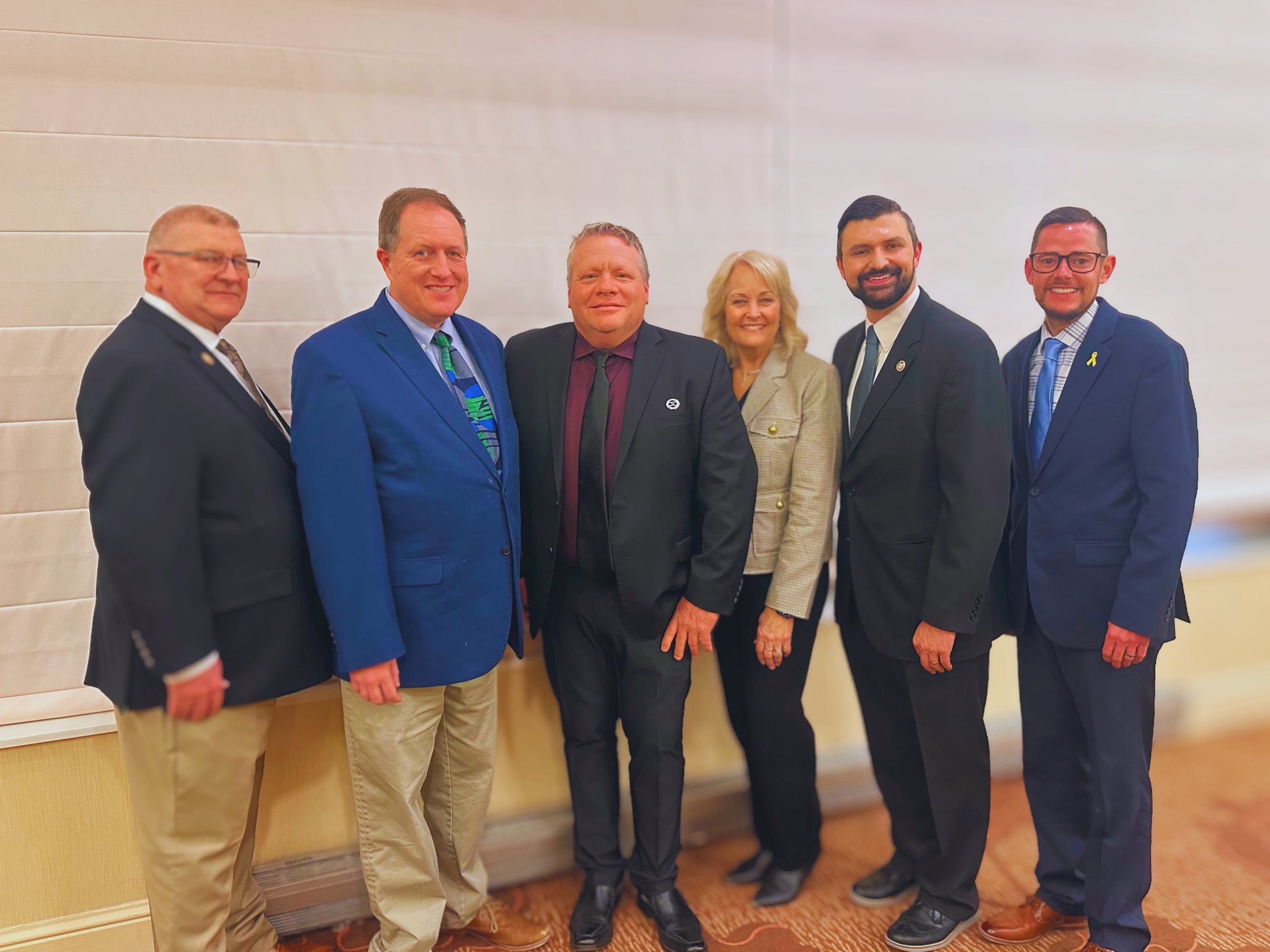 Ryan with fellow Maryland legislators